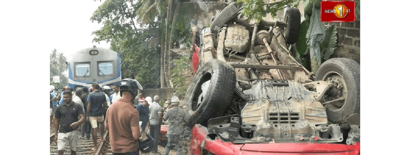 ரயிலில் மோதிய கெப் : இருவர் உயிரிழப்பு